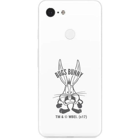 Looney Tunes Bugs Bunny Big Head Google Pixel 3 Skin